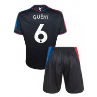 Maglia Calcio Crystal Palace Marc Guehi #6 Terza Divisa Bambino 2024-25 Manica Corta (+ pantaloncini)